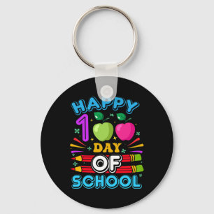 Porte-clés Joyeux 100e jour d'école 100 jours d'école Enseign
