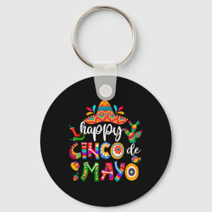 Porte-clés Joyeux 5 De Mayo Cinco Viva Mexique Chemise Pour L