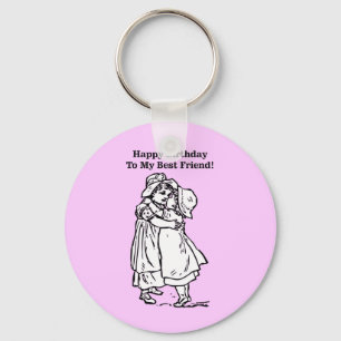 Porte-clés Joyeux anniversaire à mon meilleur ami !