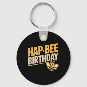 Porte-clés Joyeux anniversaire drôle amateur d'abeilles cadea