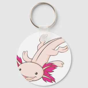Porte-clés Joyeux Axolotl mexicain