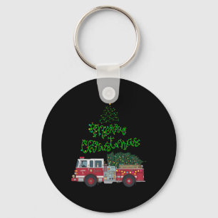 Porte-clés Joyeux Camion de Noël Xmas Tree Lights Garçons à