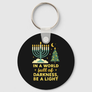 Porte-clés Joyeux Chrismukkah Joyeux Noël Bon Chanukah J