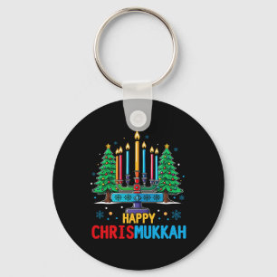 Porte-clés Joyeux Chrismukkah Joyeux Noël Hanukkah 1