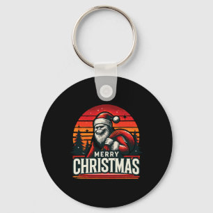 Porte-clés Joyeux Cool de Noël Père Noël Bigfoot Ho ! Ho ! Ho