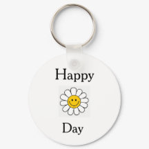 Porte-clés joyeux de jour heureux