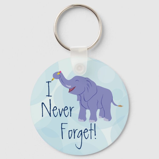 Porte-clés Joyeux éléphant (Recto)