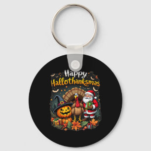 Porte-clés Joyeux Hallothanksmas Pour Halloween Thanksmas Hol