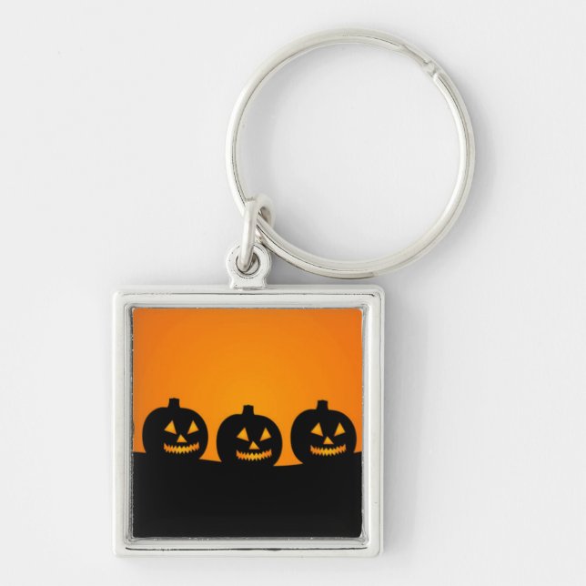 Porte-clés Joyeux Halloween (Devant)