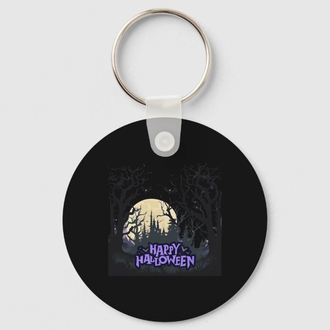 Porte-clés Joyeux Halloween (Recto)