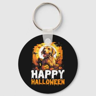 Porte-clés Joyeux Halloween Chien Femme 3