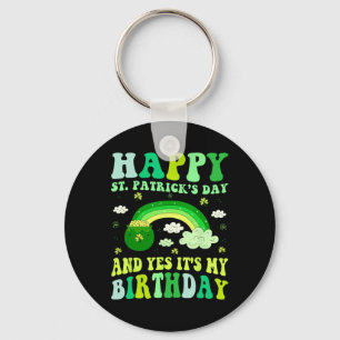 Porte-clés Joyeux Jour de la Saint Patrick Anniversaire Saint