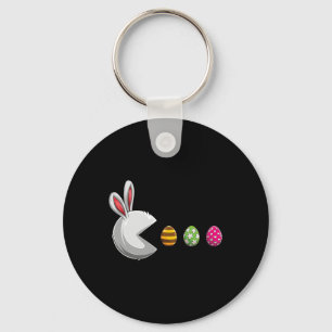 Porte-clés Joyeux Jour de Pâques Oeuf Lapin Amusant Garçons F