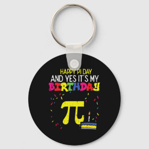 Porte-clés Joyeux Jour de Pi Anniversaire 3.14 Anniversaire M