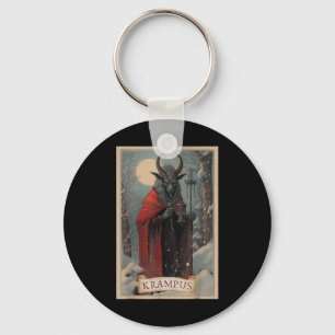 Porte-clés Joyeux Krampus Horreur Noël Doux moche mal P