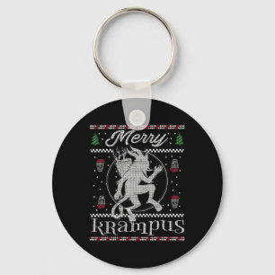 Porte-clés Joyeux Krampus Noël Noël Noël Noël Horreur Sweat l