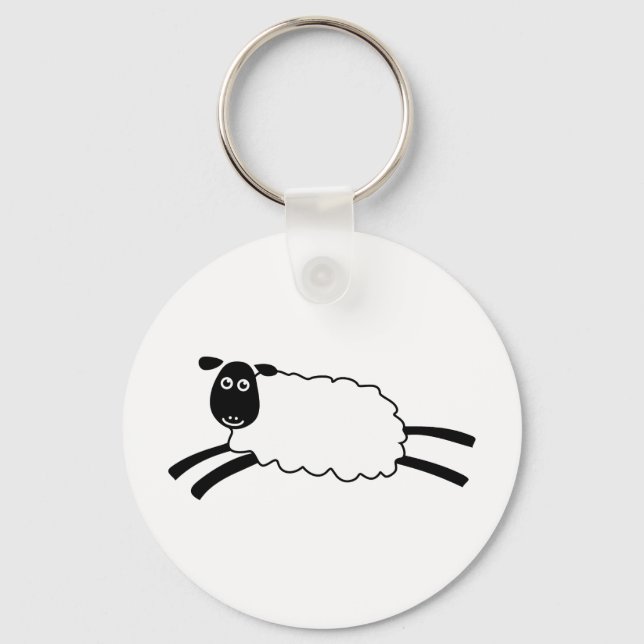 Porte-clés Joyeux mouton (Recto)