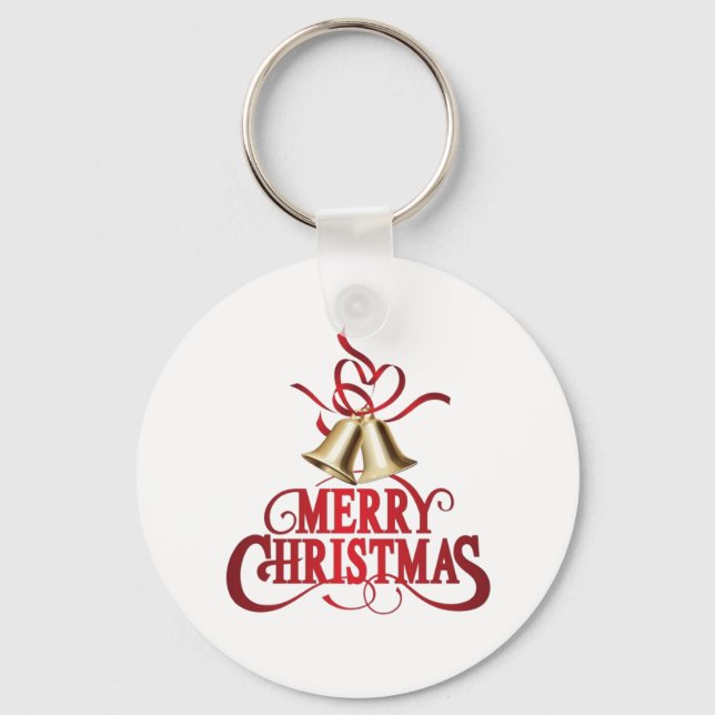 Porte-clés Joyeux Noël (Recto)