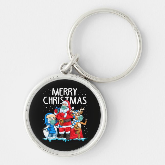 Porte-clés Joyeux Noël 2023 (Devant)
