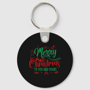 Porte-clés Joyeux Noël à vous et à vous