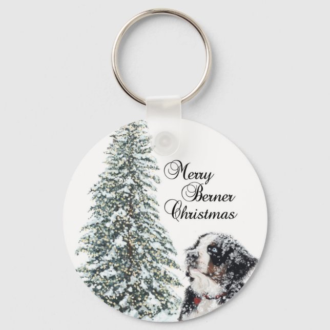 Porte-clés Joyeux Noël Berner (Recto)