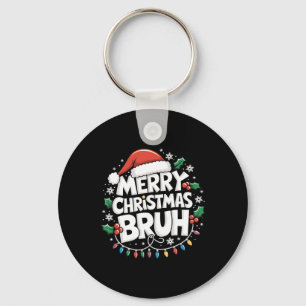 Porte-clés Joyeux Noël Frère Joyeux Noël Famille Noël C
