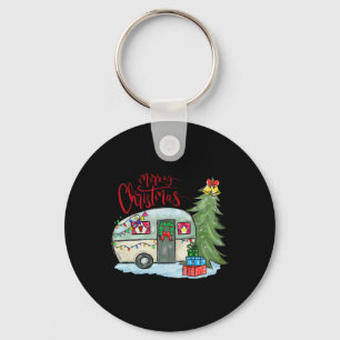 Porte-clés Joyeux Noël Joyeux Camper Fun Camping Vie Fami