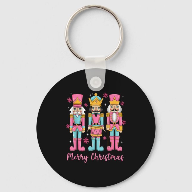 Porte-clés Joyeux Noël Nutcracker Squad Nk Pajamas Femmes (Recto)