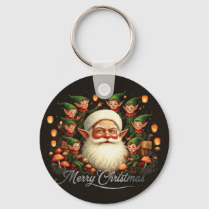 Porte-clés Joyeux Noël Père Noël