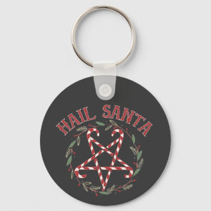 Porte-clés Joyeux Noël Satan Krampus Xmas Diable Bonbons 