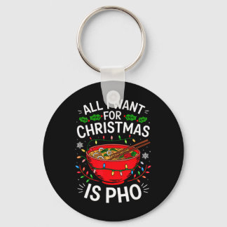 Porte-clés Joyeux Noël Tout ce que je veux pour Noël Pho Homm