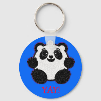 Porte-clés Joyeux Panda