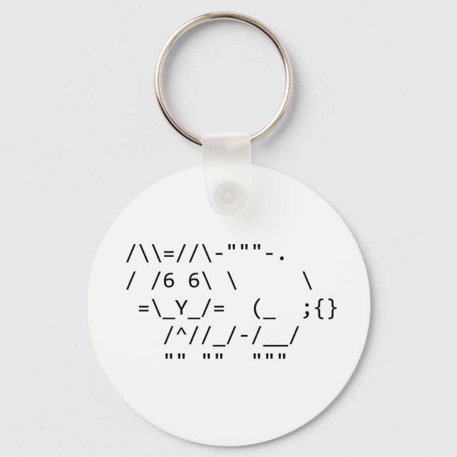 Porte-clés Joyeux Pâques (Recto)