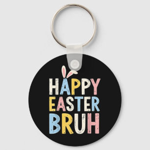 Porte-clés Joyeux Pâques Bruh Mème Drôle OEufs De Lapin Ados
