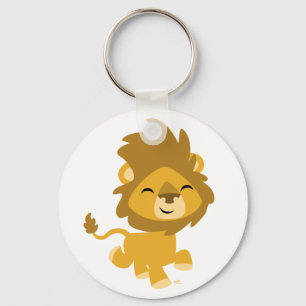Porte-clés Joyeux porte - clé de Lion caricature