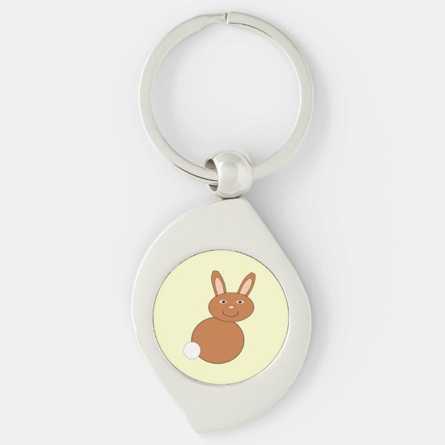 Porte-clés Joyeux Porte - clé lapin de Pâques (Devant)