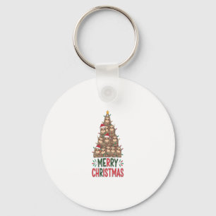 Porte-clés Joyeux sapin de Noël