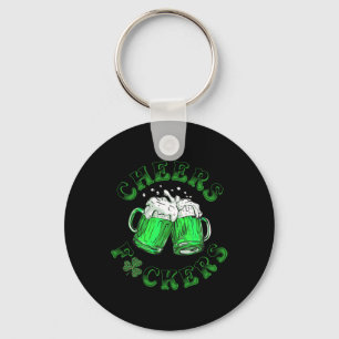 Porte-clés Joyeux St Patricks Day Bière Drôle Fckers 