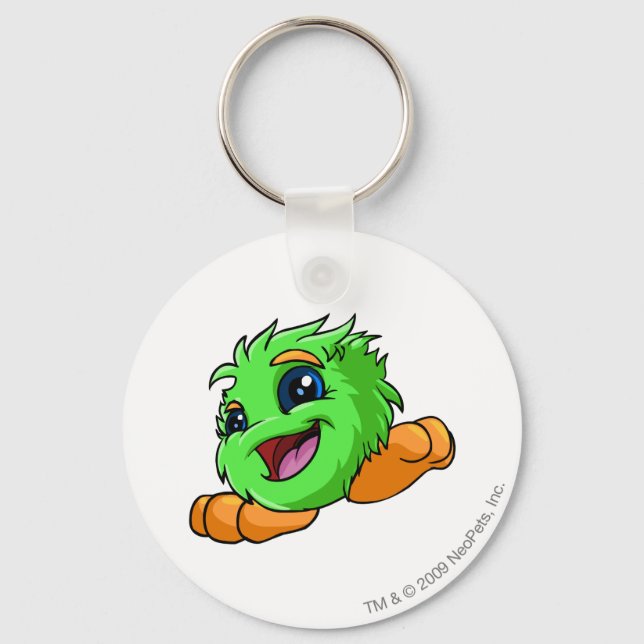 Porte-clés JubJub Vert (Recto)
