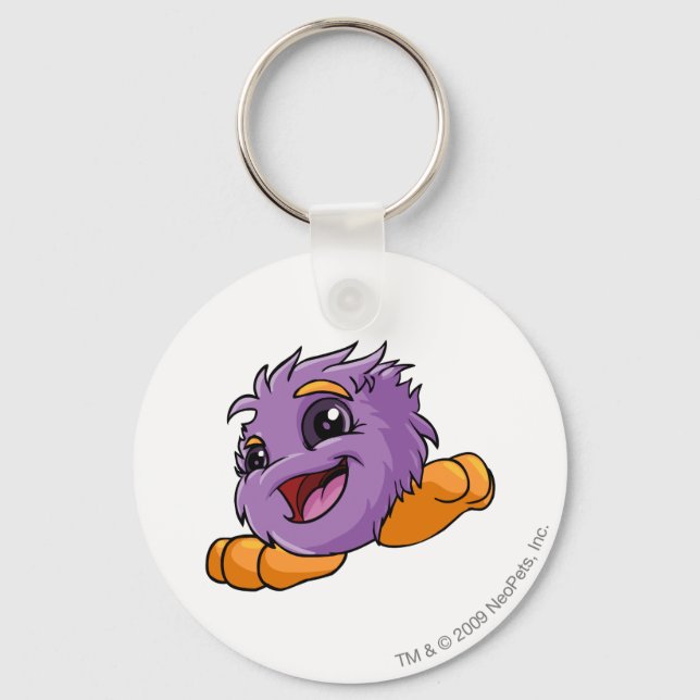 Porte-clés JubJub violet (Recto)