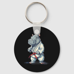 Porte-clés Judo Hippo Nature Kickboxing Taekwondo Arts Martia