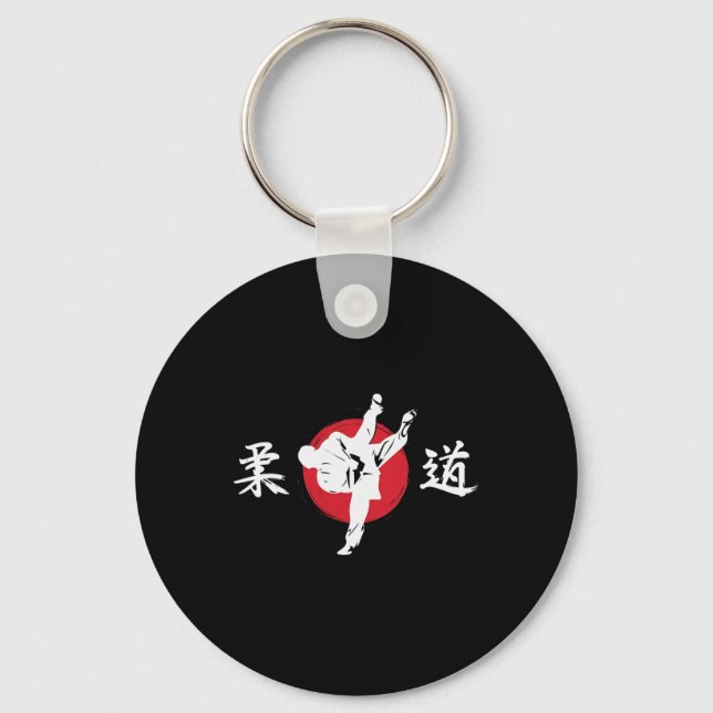 Porte-clés Judo Martial Arts Comt Technique Japon (Recto)