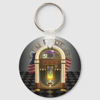 Porte-clés Jukebox Old Rocker Keychain