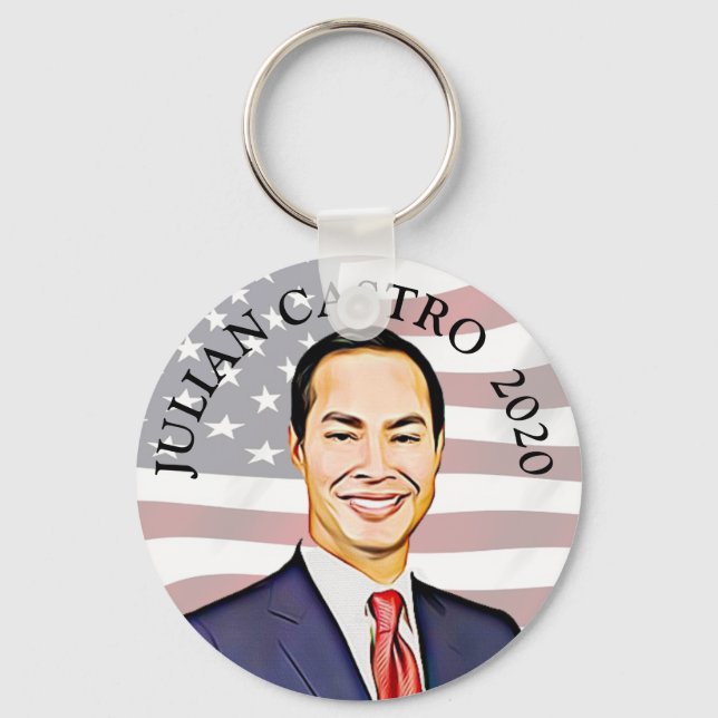 Porte-clés Julian Castro pour le soutien électoral du préside (Recto)