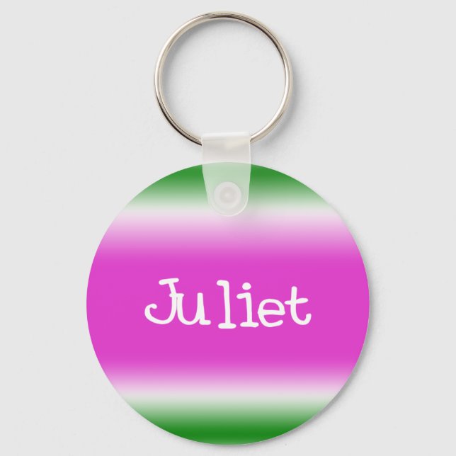 Porte-clés Juliet (Recto)