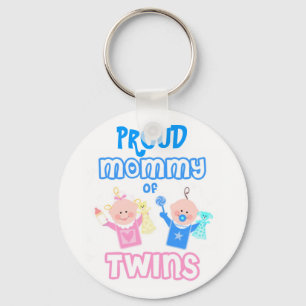 Porte-clés Jumeaux du jour de mère de la maman du jumeau
