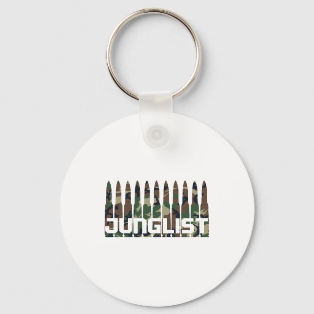 Porte-clés Junglist Camouflage (Recto)