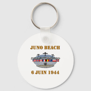 Porte-clés Juno Beach 1944 Normandie