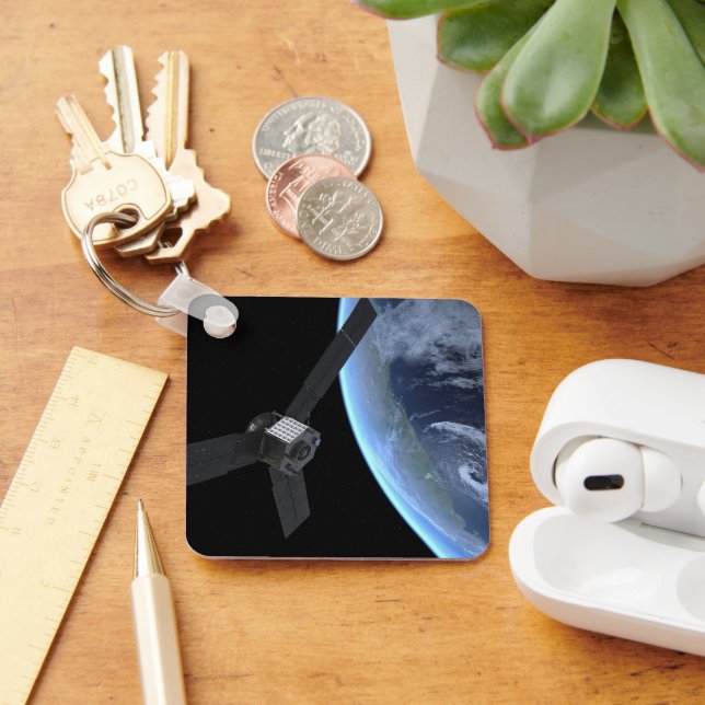 Porte-clés Juno Spacecraft Pendant Son Vol Sur Terre (Bureau)