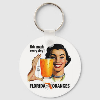 Porte-clés Jus d'orange de Floride